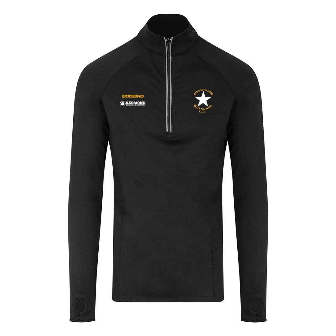 Ballygarrett Réalt na Mara Activ Half Zip Top | Jet Black
