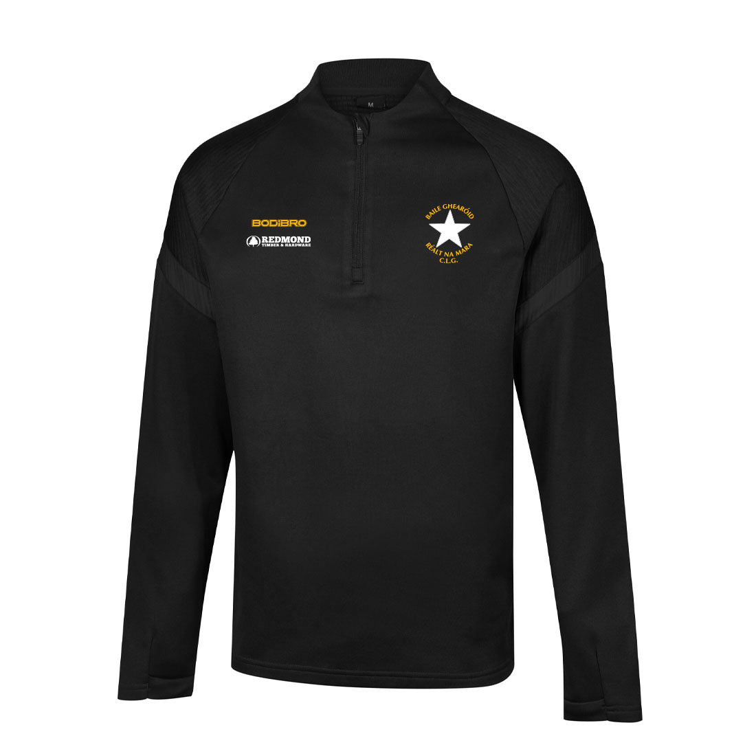 Ballygarrett Réalt na Mara Nexus Quarter Zip | Black