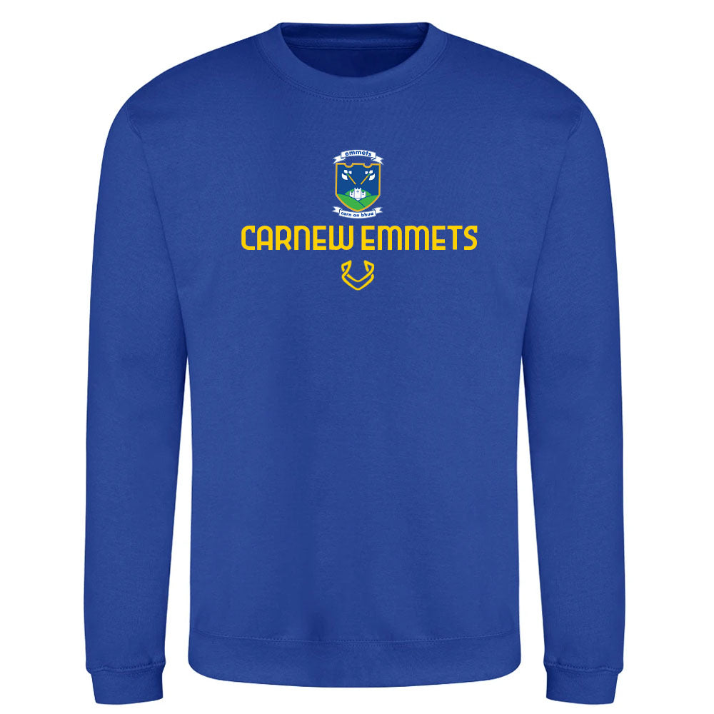 Carnew Emmets (Test) Adult Printed Cotton Sweatshirt