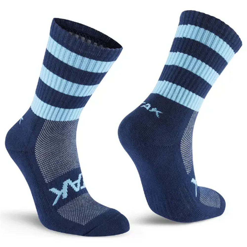 ATAK Shox Mid Leg Socks | Navy and Sky
