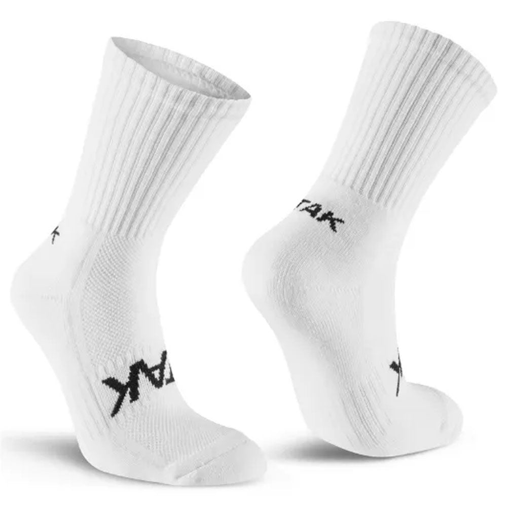 ATAK Shox Mid Leg Socks | White