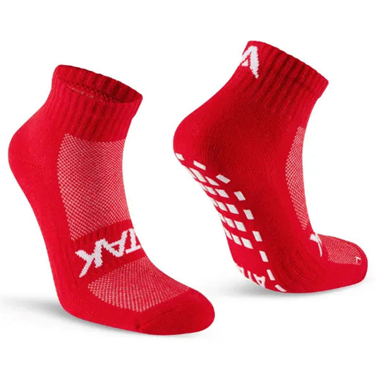 ATAK Quarters Grip Socks | Red