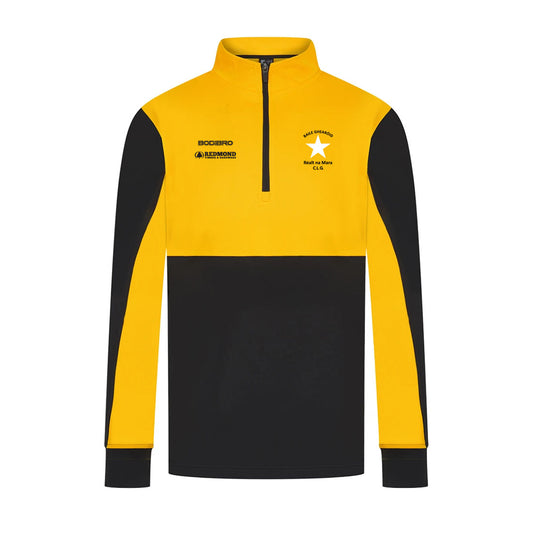 Ballygarrett Réalt na Mara Perth Quarter Zip | Black/Gold