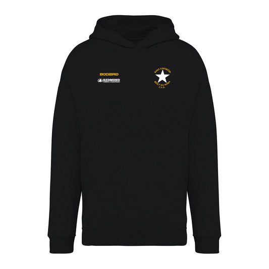 Ballygarrett Réalt na Mara Unisex Oversized Travel Hoodie | Black