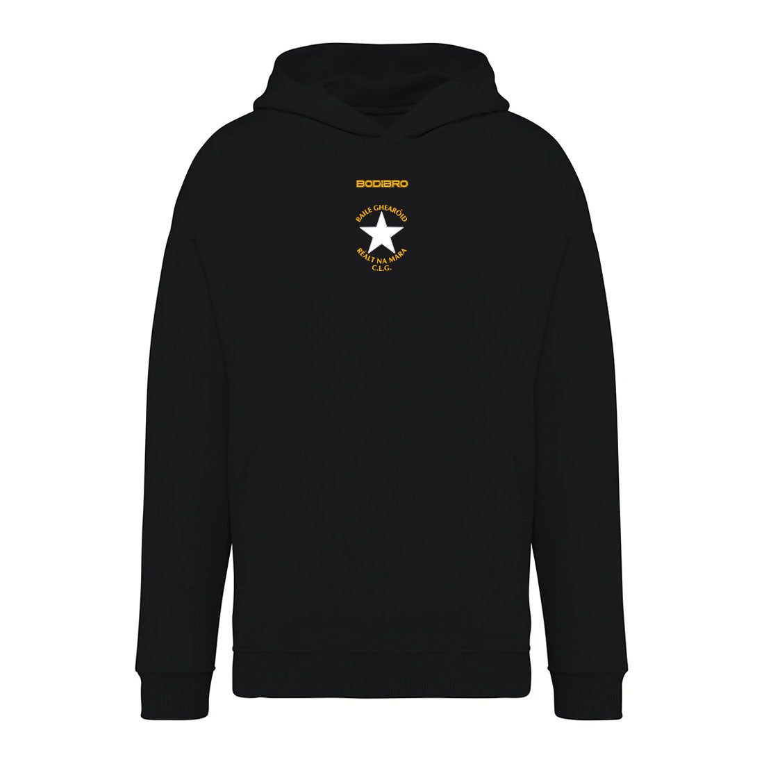 Ballygarrett Réalt na Mara Unisex Oversized Travel Hoodie | Black