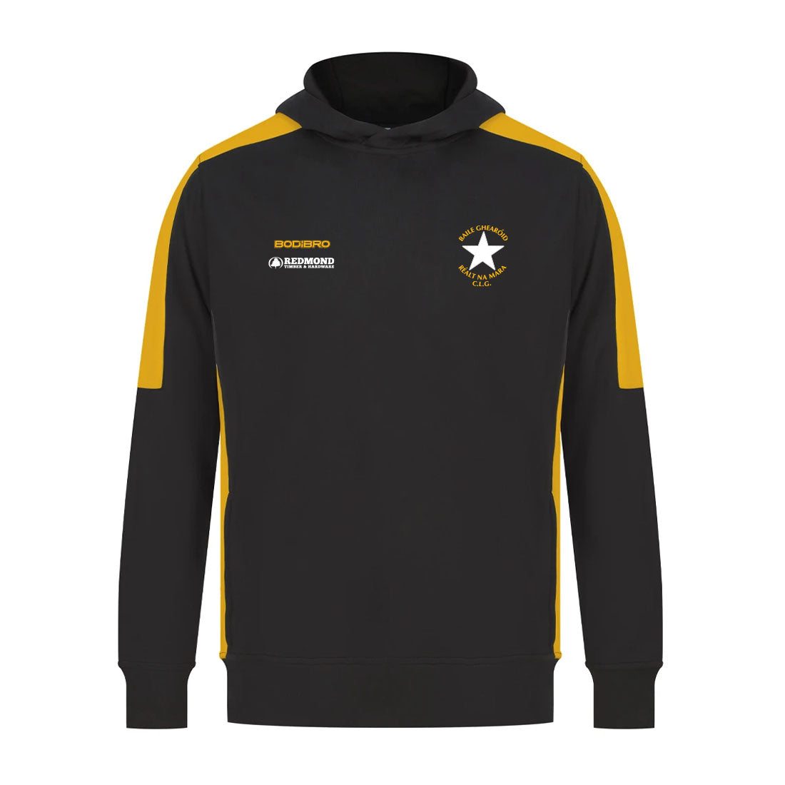 Ballygarrett Réalt na Mara Perth Unisex Team Hoodie | Black/Gold