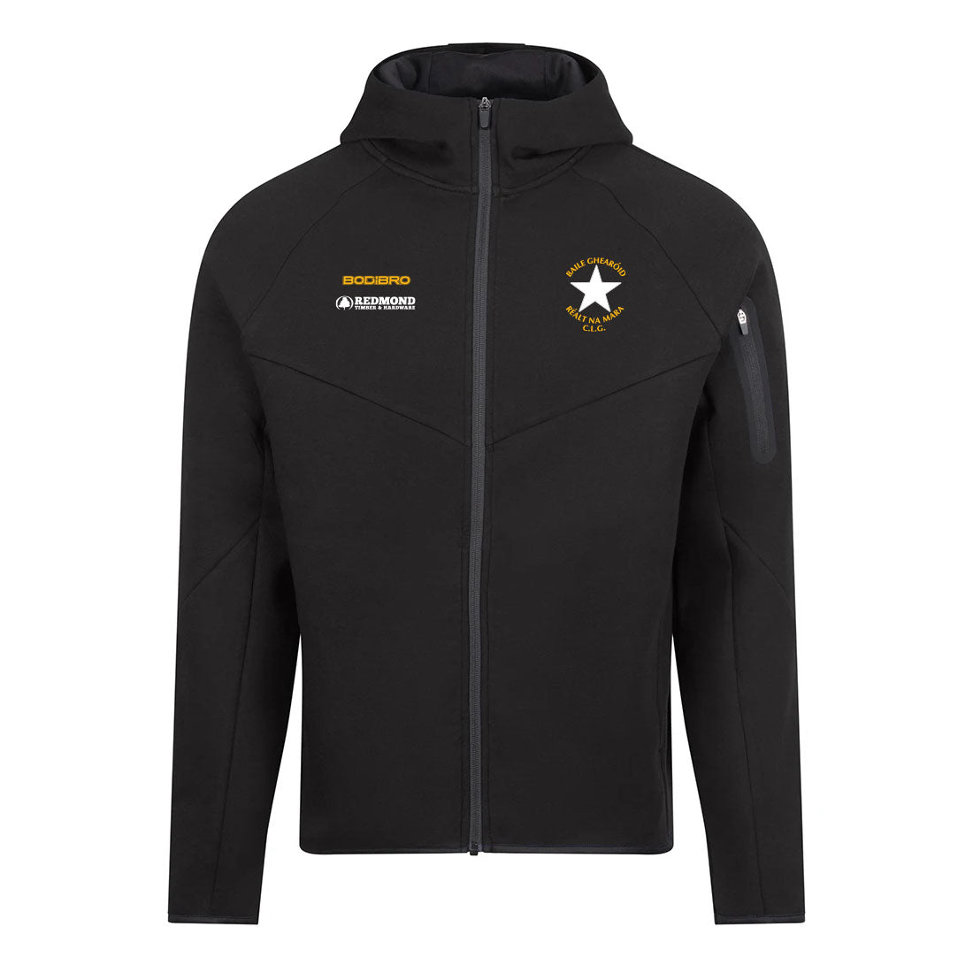 Ballygarrett Réalt na Mara Adapt Fleece Hoodie | Jet Black