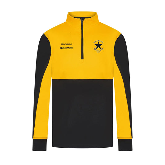 Ballygarrett Réalt na Mara Perth Quarter Zip | Black/Gold