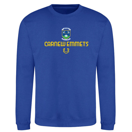 Carnew Emmets (Test)  Adult Printed Cotton Sweatshirt