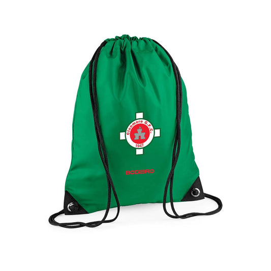 Clonmore GAA Drawstring Bag | Black