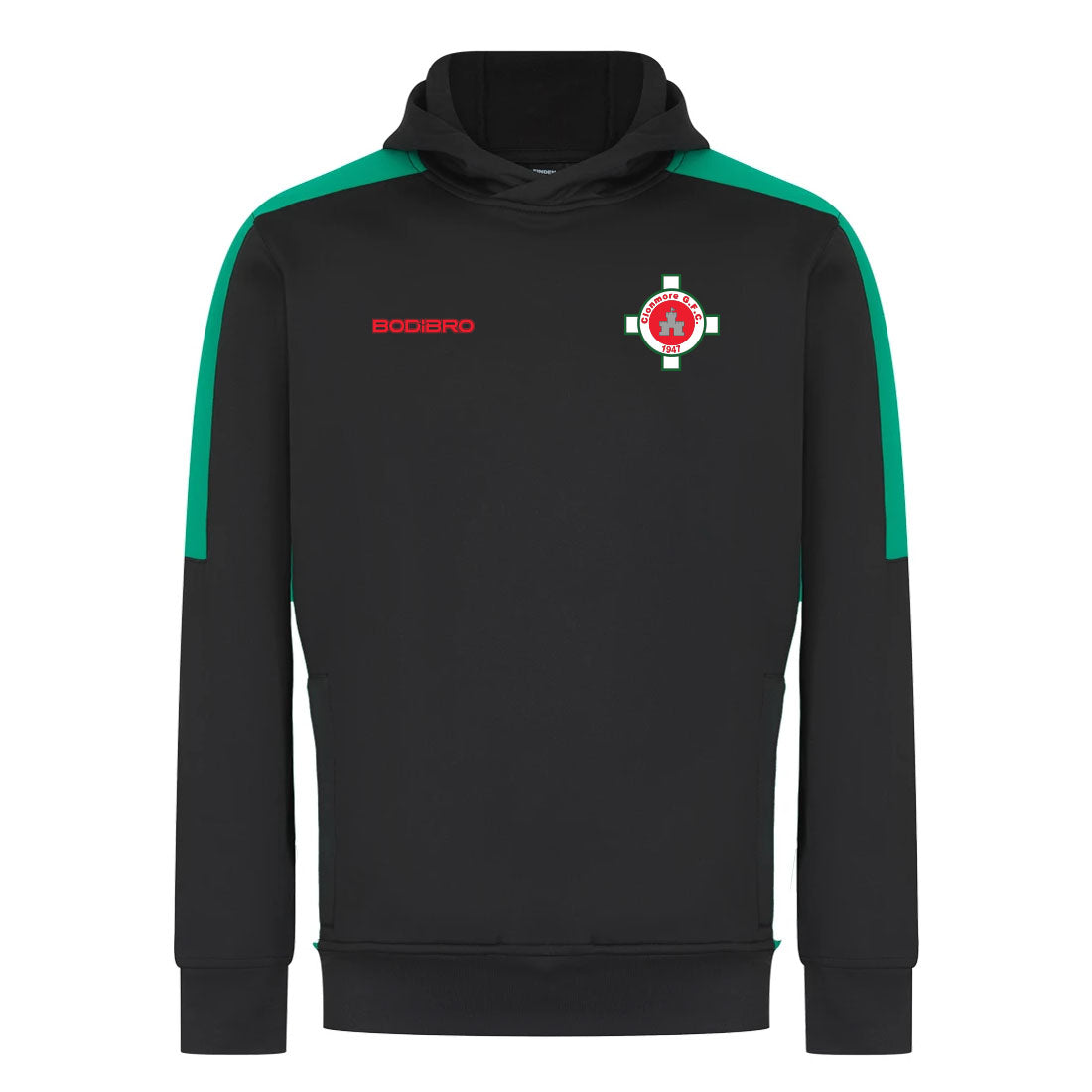 Clonmore GAA Perth Kids Team Hoodie | Black/Green