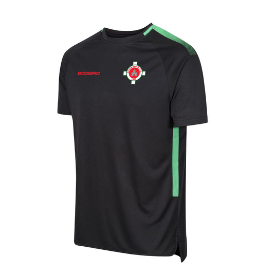 Clonmore GAA Kids APEX Tech Tee | Black / Green
