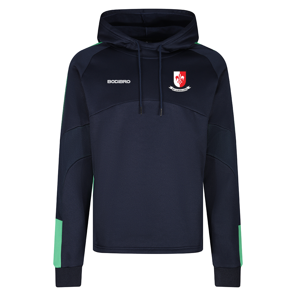 Sarsfields GAA Apex Tech Hoodie | Navy / Green