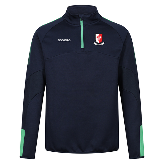 Sarsfields GAA Apex Quarter Zip | Navy / Green