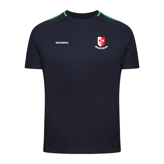 Sarsfields GAA Apex Tech Tee | Navy / Green
