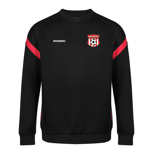 Inch United Nexus Crew Neck | Black/Red
