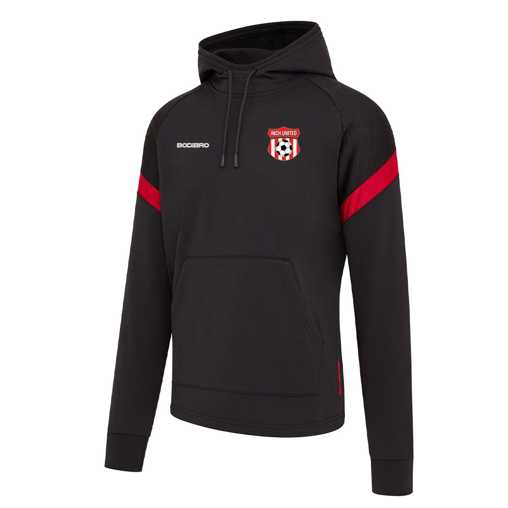 Inch United Nexus Tech Hoodie | Black/Red