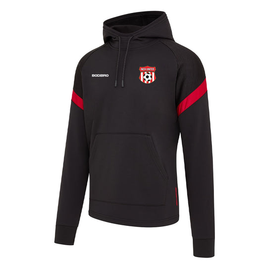 Inch United Nexus Tech Hoodie | Black/Red