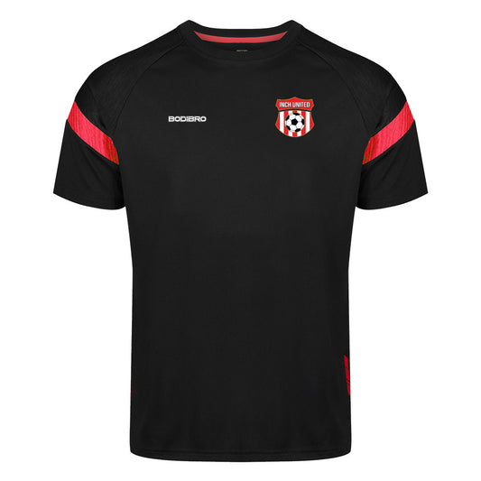 Inch United Nexus Tech Tee | Black/Red