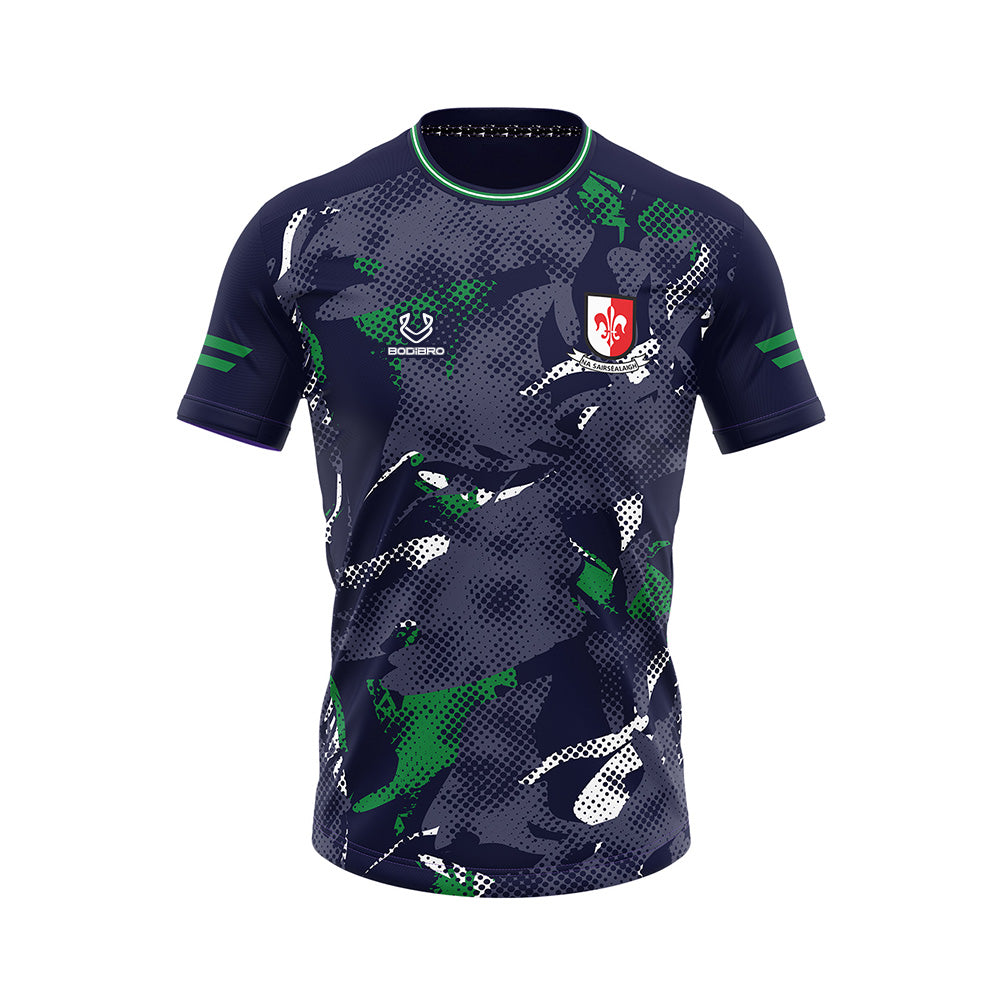Sarsfields GAA Adult Navy Training Jersey