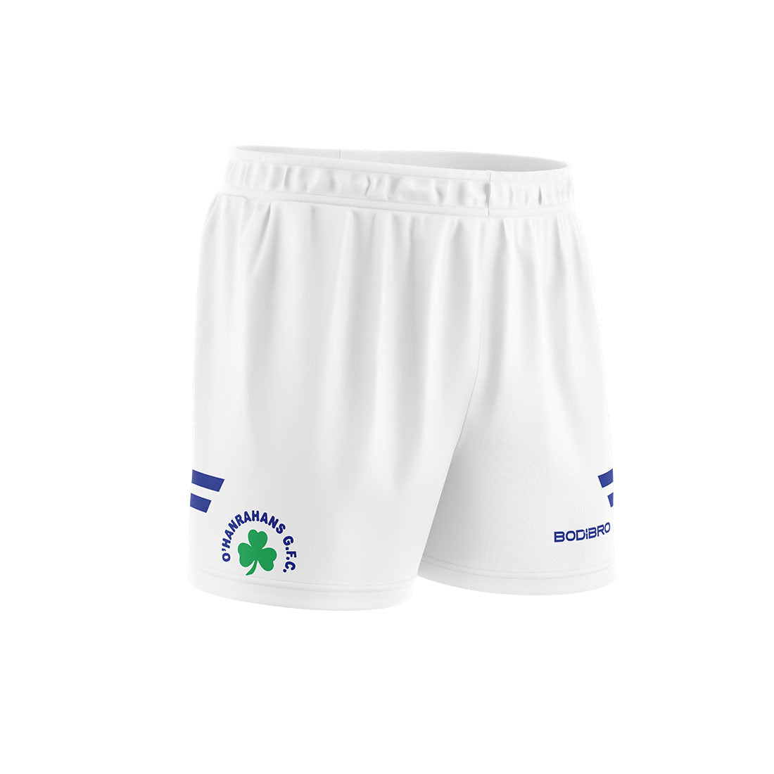 O'Hanrahans GAA Match Shorts | White / Royal