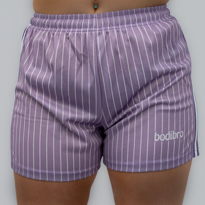 Bodibro Women's Pina Shorts - Lilac / White