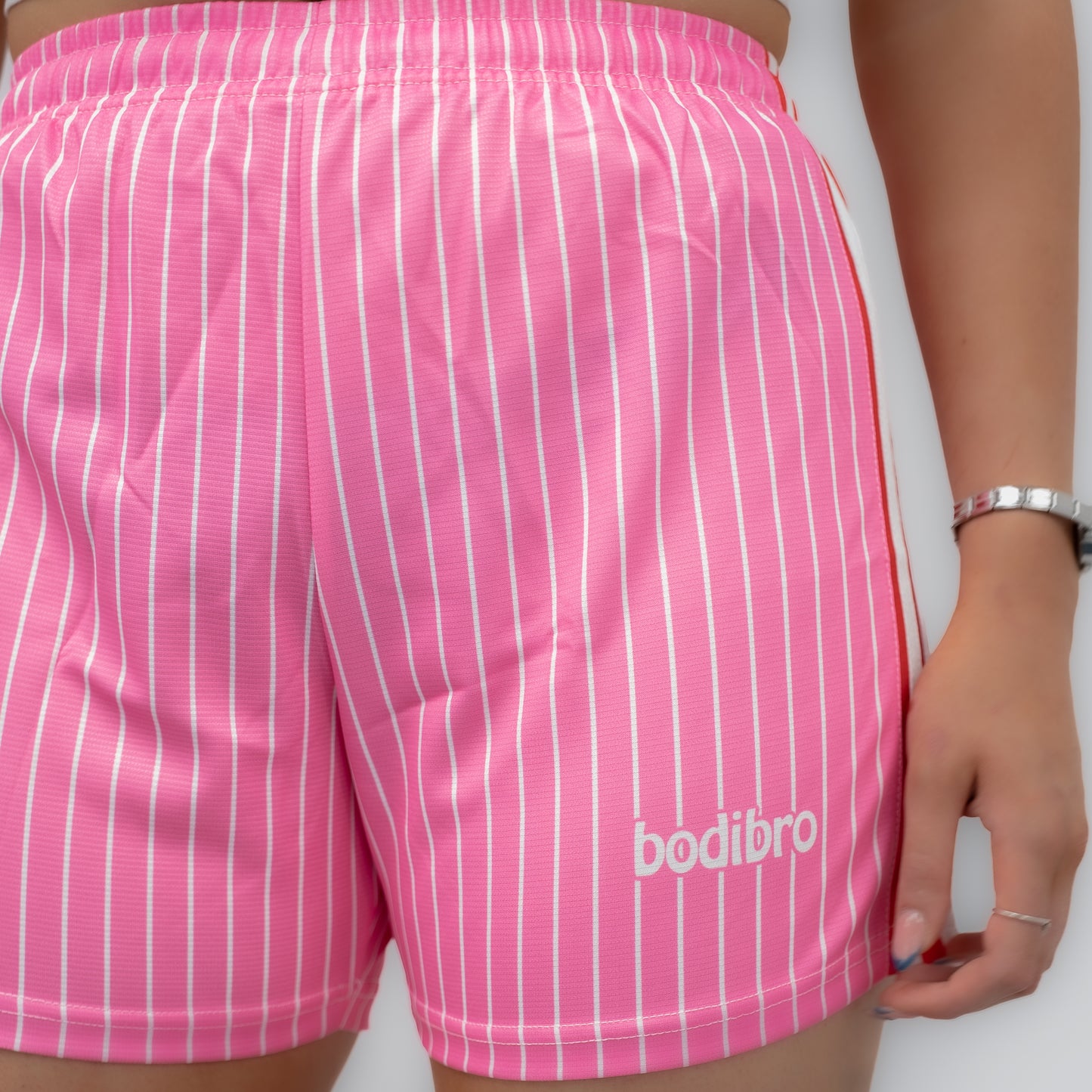 Bodibro Women's Pina Shorts - Pink / Red