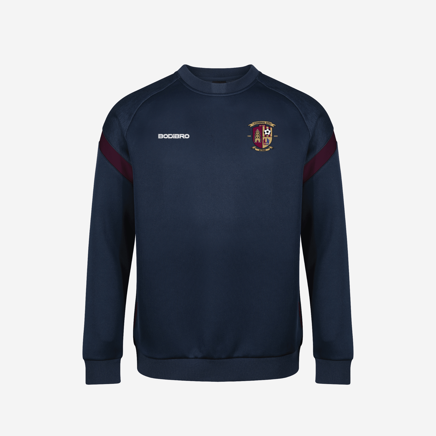 Youghal United A.F.C Nexus Crewneck Jumper - Maroon