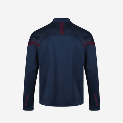 Youghal United A.F.C Youths' Nexus Quarter Zip Top - Maroon