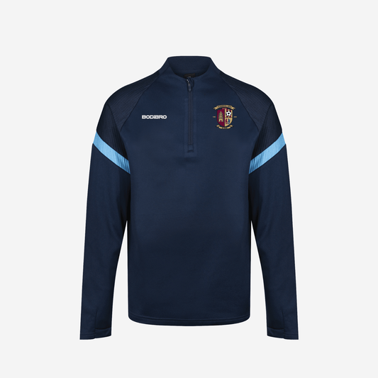 Youghal United A.F.C Youths' Nexus Quarter Zip Top - Sky