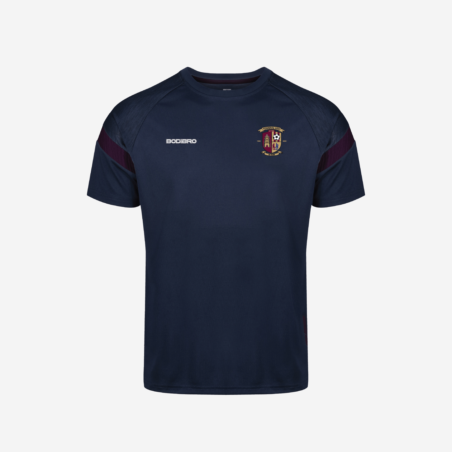 Youghal United A.F.C Youths' Nexus Tech T-Shirt - Maroon
