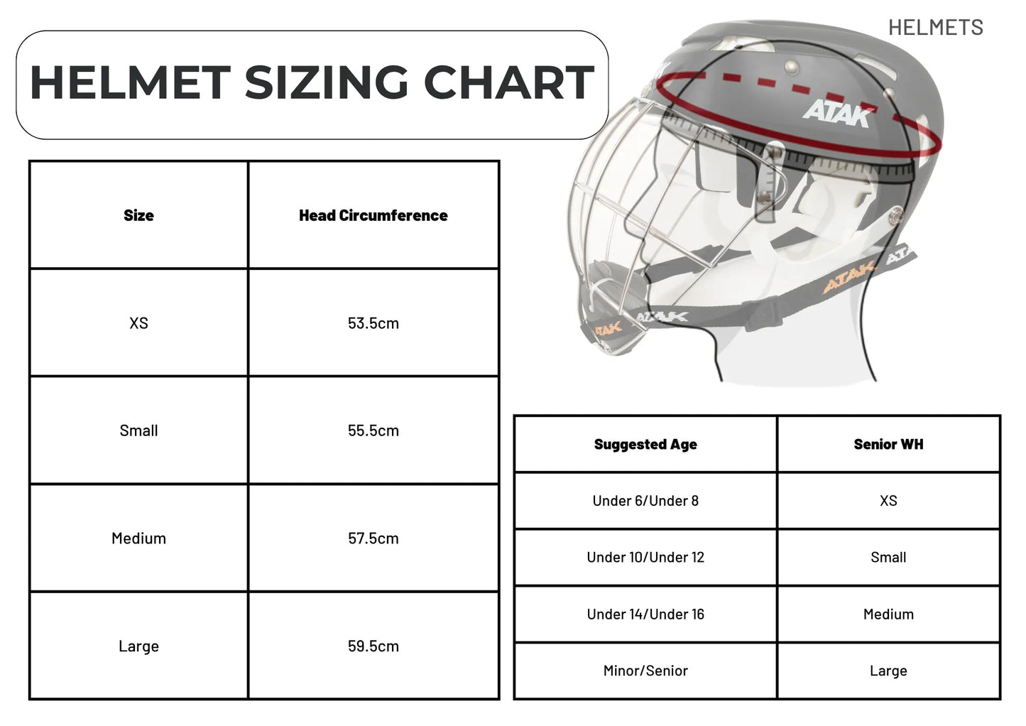 ATAK Hurling Helmet